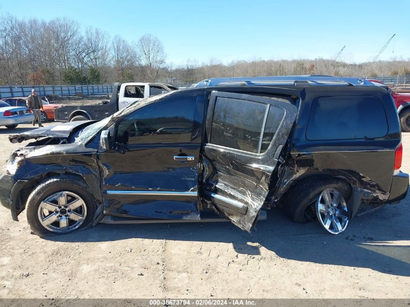 2012 Nissan Armada Platinum VIN: 5N1BA0NC2CN614463 Lot: 38673794