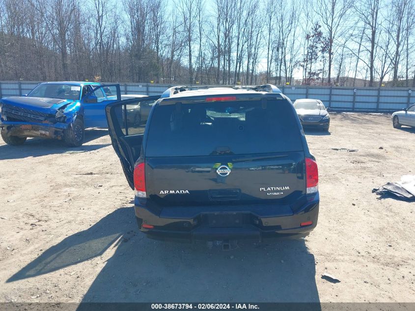 2012 Nissan Armada Platinum VIN: 5N1BA0NC2CN614463 Lot: 38673794