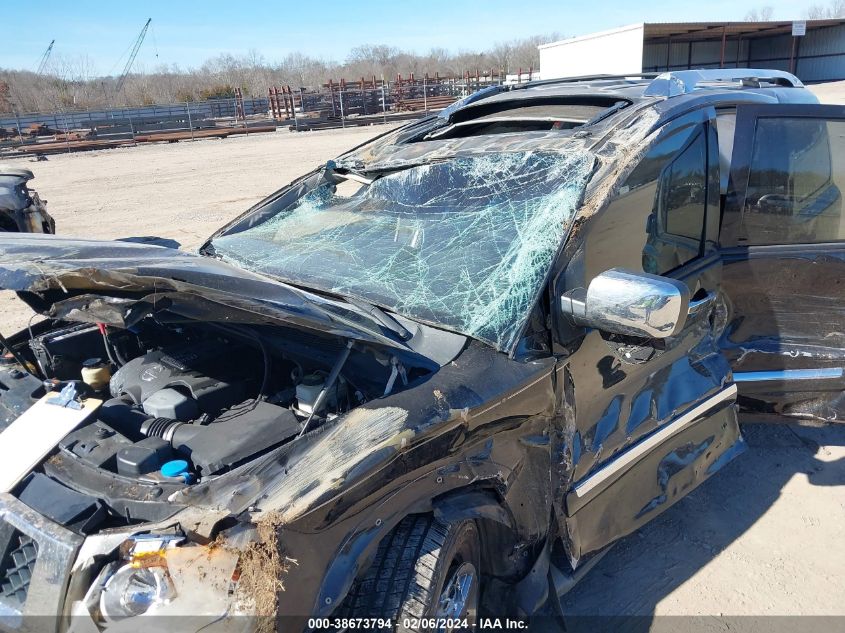 2012 Nissan Armada Platinum VIN: 5N1BA0NC2CN614463 Lot: 38673794