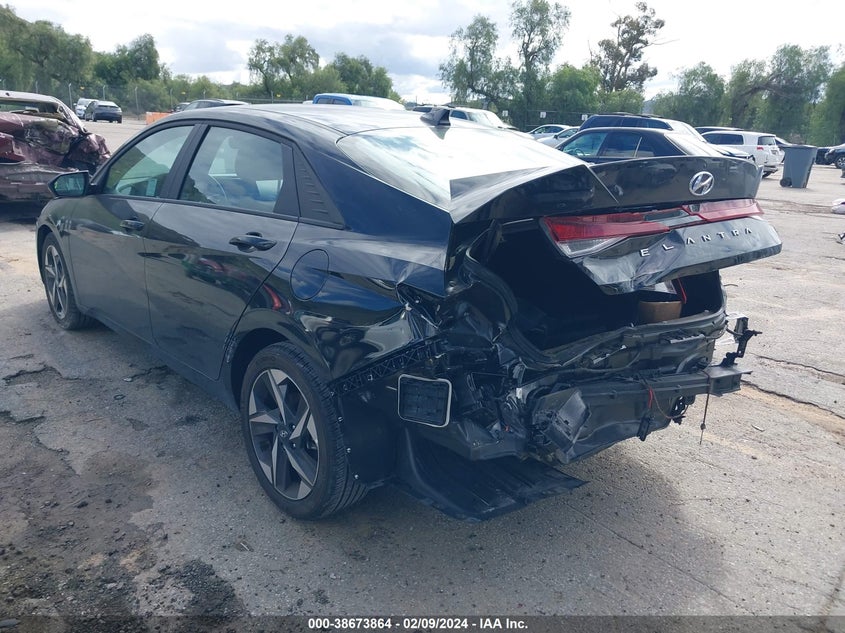 VIN KMHLS4AGXPU517329 2023 HYUNDAI ELANTRA SEL