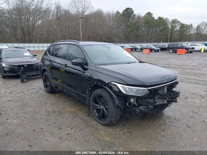 2023 VOLKSWAGEN TIGUAN 2.0T SE R-LINE BLACK - 3VVCB7AX3PM075005