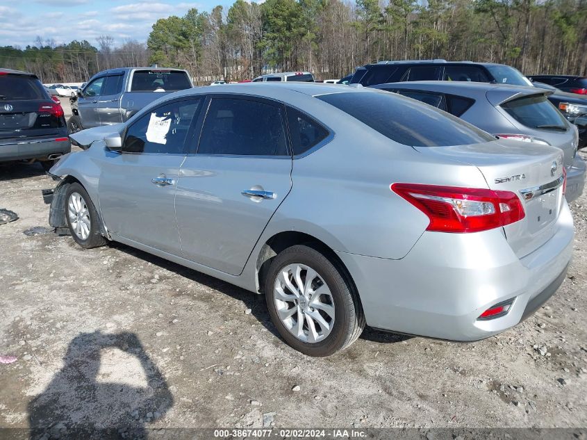 2019 Nissan Sentra Sv VIN: 3N1AB7AP7KY351695 Lot: 38674077