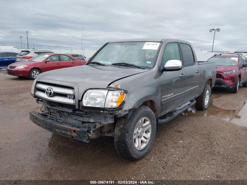 2006 Toyota Tundra Sr5 V8 VIN: 5TBET34166S505587 Lot: 38674191