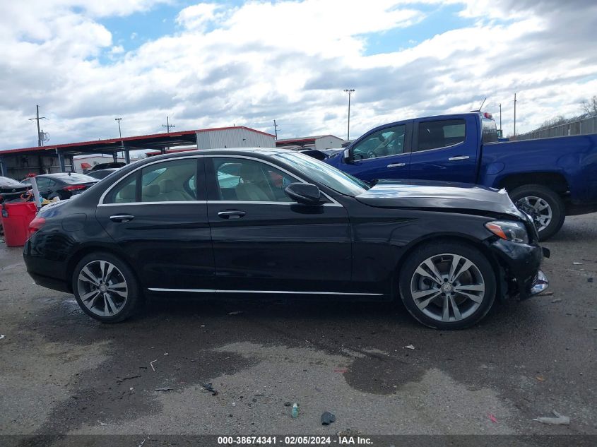 2017 Mercedes-Benz C 300 Luxury/Sport VIN: 55SWF4JB2HU204763 Lot: 38674341