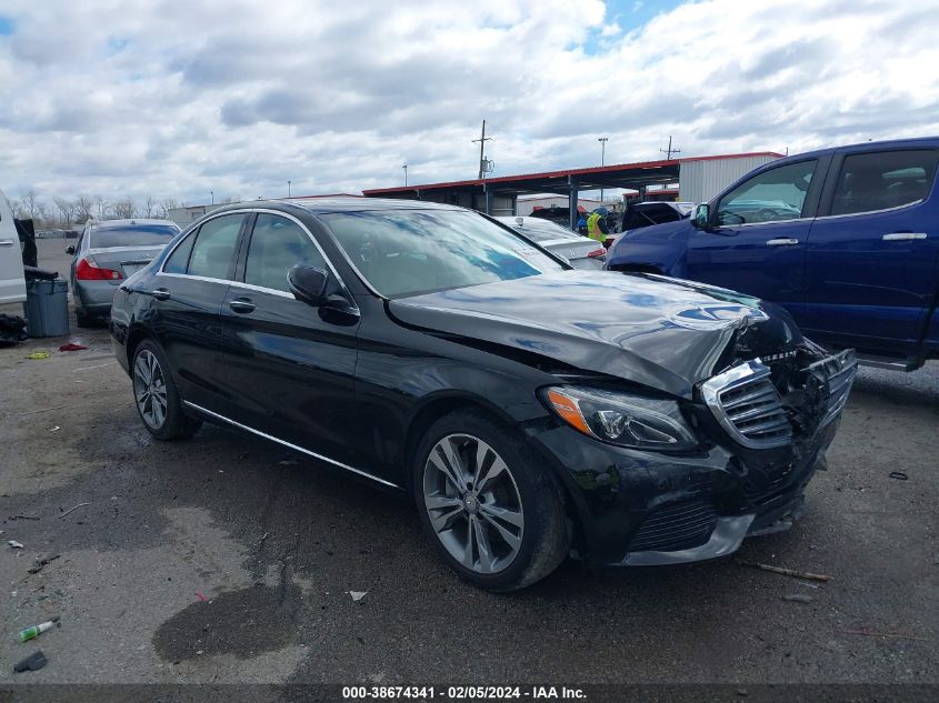 2017 Mercedes-Benz C 300 Luxury/Sport VIN: 55SWF4JB2HU204763 Lot: 38674341