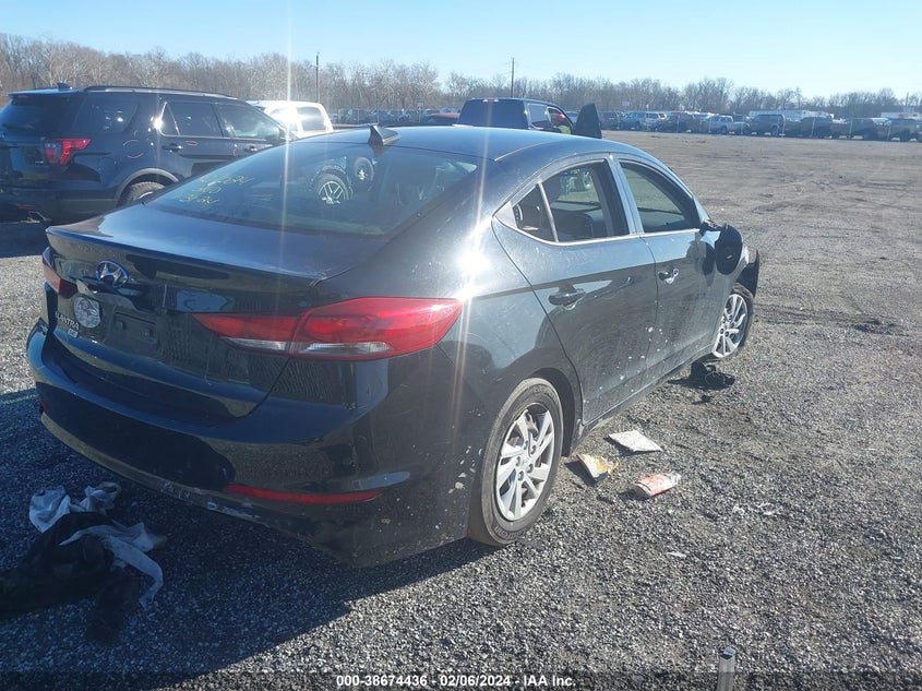 VIN 5NPD74LF9HH164561 2017 HYUNDAI ELANTRA SE
