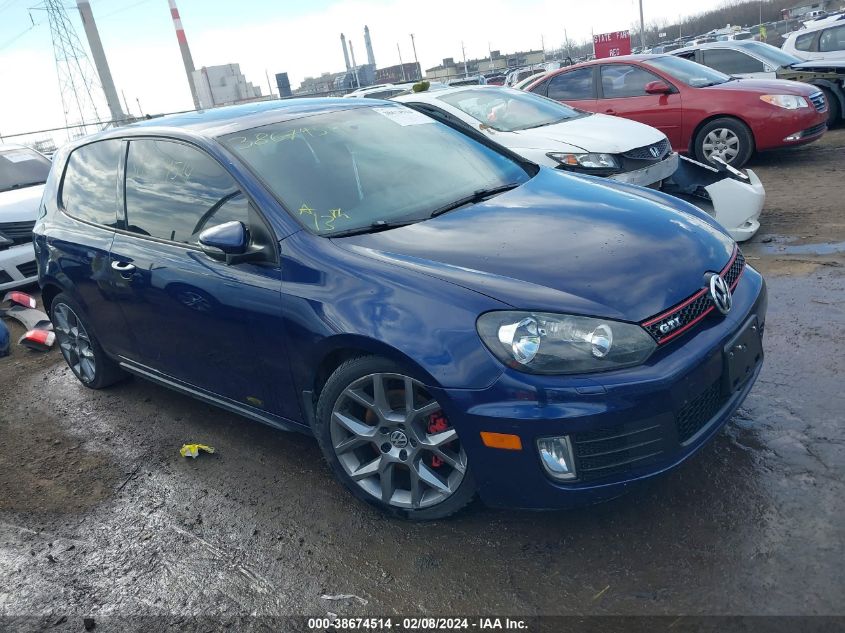 2013 VOLKSWAGEN GTI 2-DOOR - WVWFV7AJ4DW086380