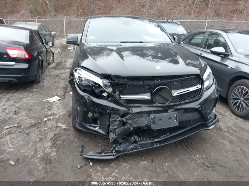 2019 MERCEDES-BENZ AMG GLE 43 COUPE 4MATIC 4JGED6EB8KA152303