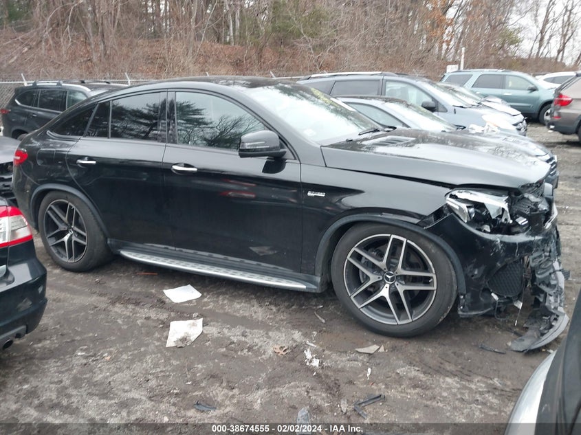 2019 MERCEDES-BENZ AMG GLE 43 COUPE 4MATIC 4JGED6EB8KA152303