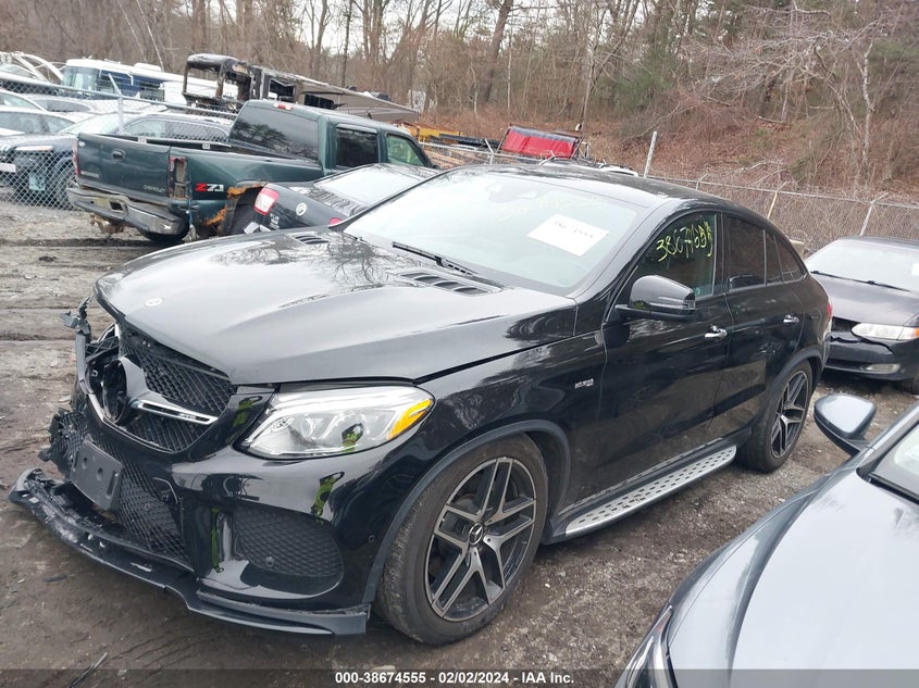 2019 MERCEDES-BENZ AMG GLE 43 COUPE 4MATIC 4JGED6EB8KA152303