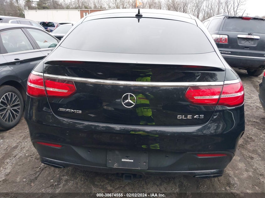 2019 MERCEDES-BENZ AMG GLE 43 COUPE 4MATIC 4JGED6EB8KA152303