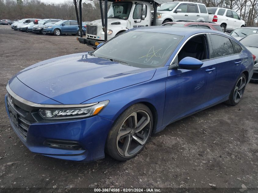 2020 Honda Accord Sport VIN: 1HGCV1F3XLA148257 Lot: 38674588