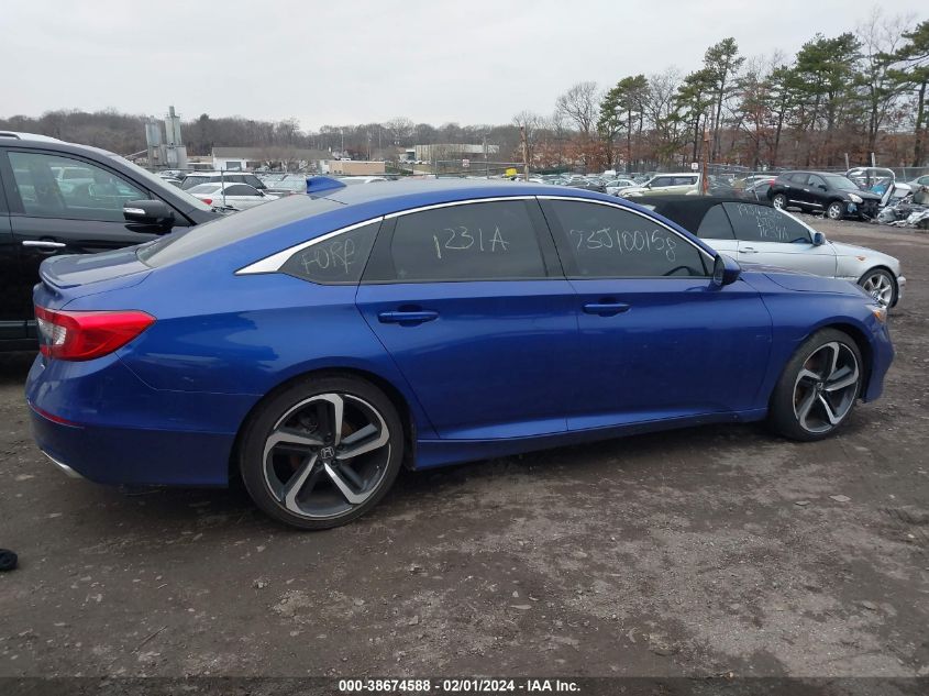 2020 Honda Accord Sport VIN: 1HGCV1F3XLA148257 Lot: 38674588