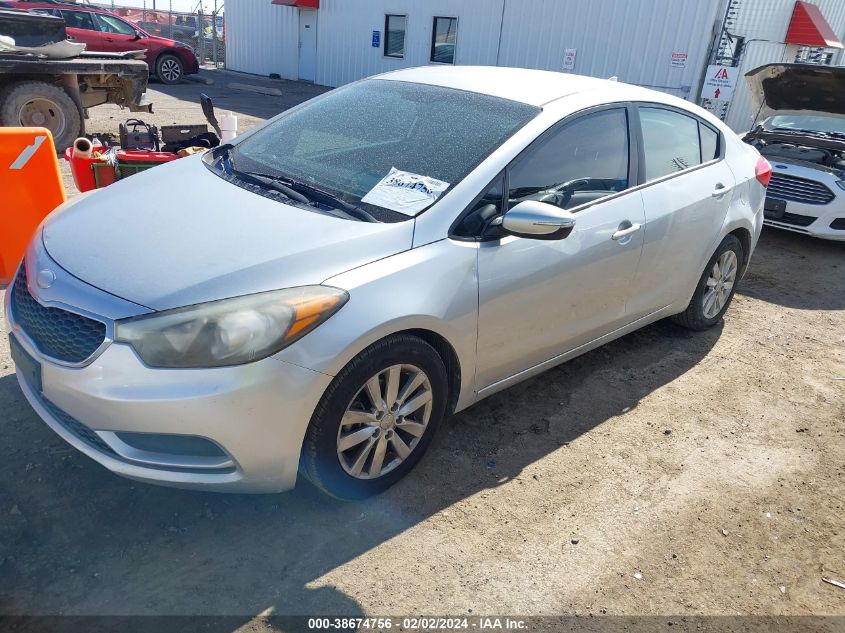 2014 Kia Forte Lx VIN: KNAFX4A6XE5079202 Lot: 38674756