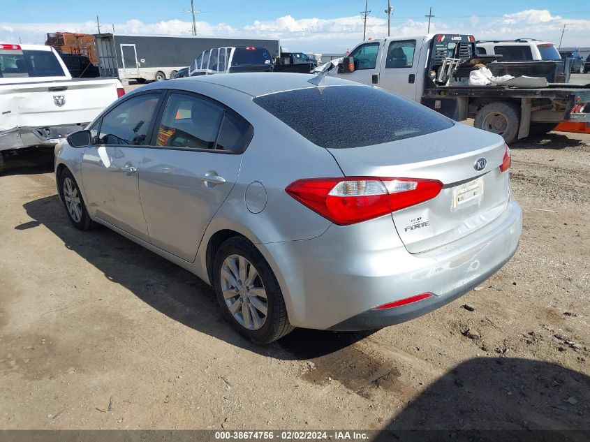 2014 Kia Forte Lx VIN: KNAFX4A6XE5079202 Lot: 38674756