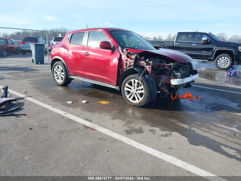 2014 Nissan Juke Sv VIN: JN8AF5MR7ET451638 Lot: 38674777