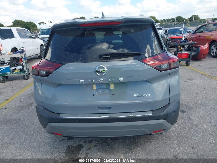 2021 NISSAN ROGUE SL INTELLIGENT AWD - 5N1AT3CB5MC802392