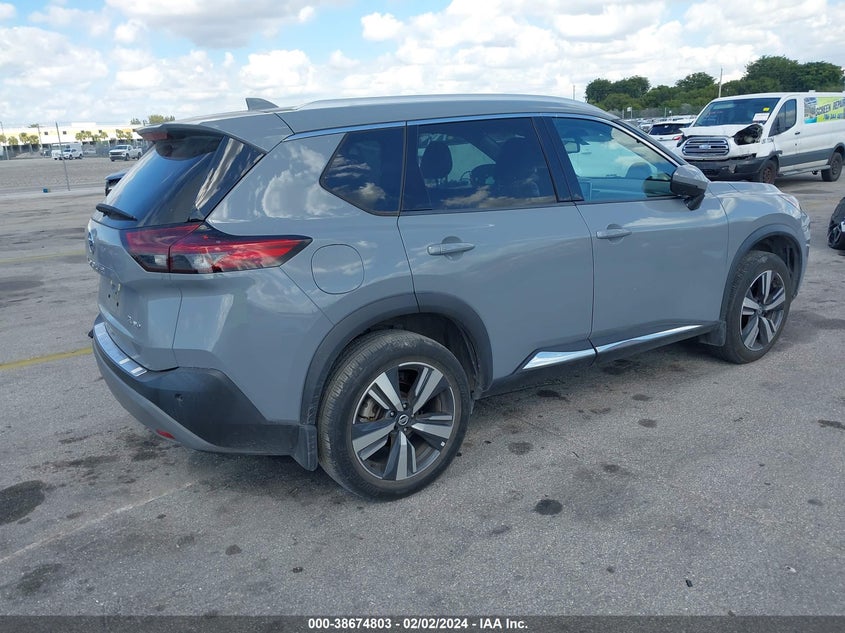 2021 NISSAN ROGUE SL INTELLIGENT AWD - 5N1AT3CB5MC802392