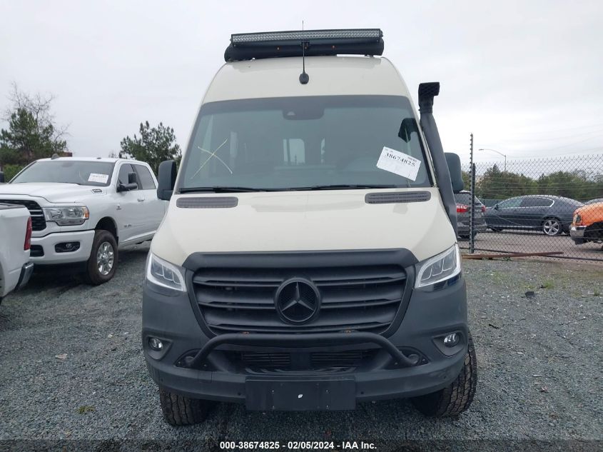 2022 Mercedes-Benz Sprinter 2500 Standard Roof V6 VIN: W1W4EBVY3NP443596 Lot: 38674825