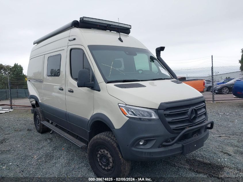 2022 Mercedes-Benz Sprinter 2500 Standard Roof V6 VIN: W1W4EBVY3NP443596 Lot: 38674825