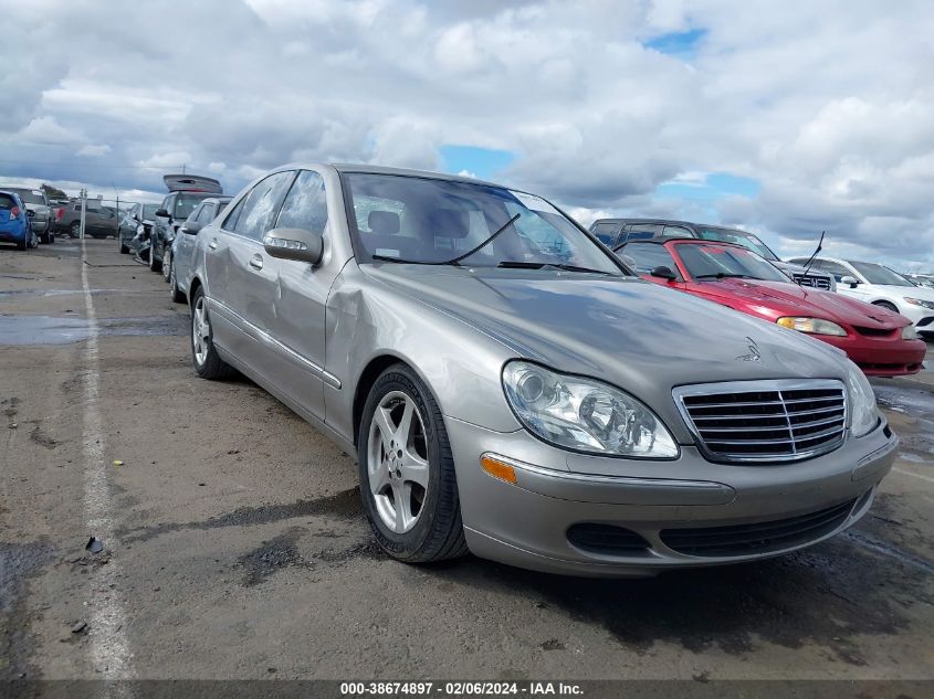 2004 Mercedes-Benz S 430 VIN: WDBNG70J14A422554 Lot: 38674897