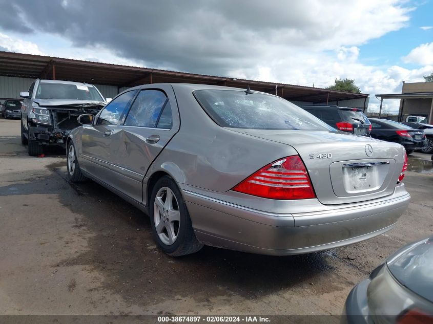 2004 Mercedes-Benz S 430 VIN: WDBNG70J14A422554 Lot: 38674897