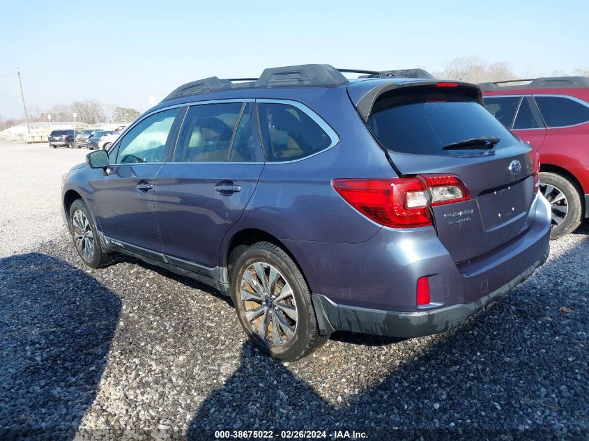 2015 Subaru Outback 2.5I Limited VIN: 4S4BSBLC3F3256186 Lot: 38675022