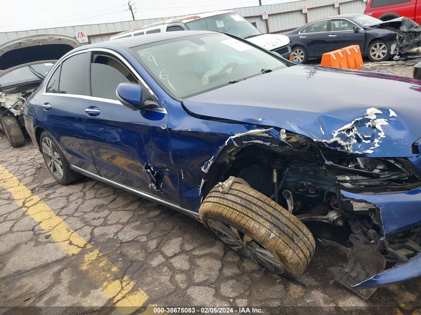 VIN WDDWF4JB6JR386961 2018 MERCEDES-BENZ C 300