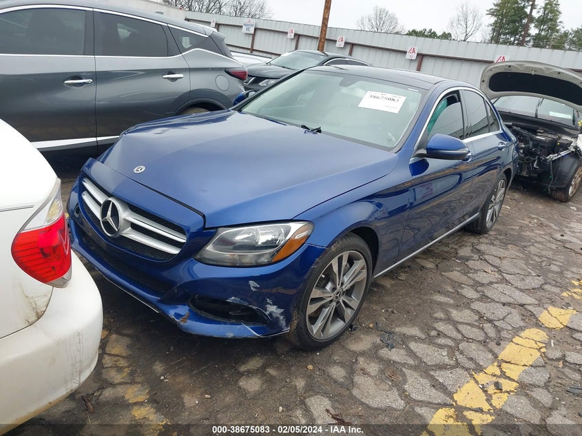 VIN WDDWF4JB6JR386961 2018 MERCEDES-BENZ C 300