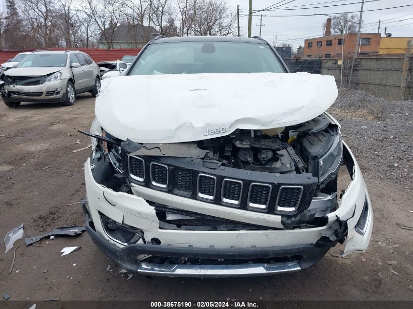 2020 Jeep Compass Limited 4X4 VIN: 3C4NJDCB8LT209405 Lot: 38675190