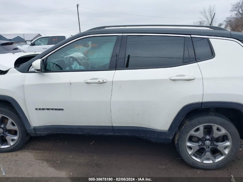 2020 Jeep Compass Limited 4X4 VIN: 3C4NJDCB8LT209405 Lot: 38675190