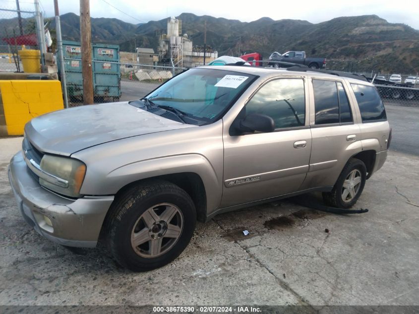 2002 Chevrolet Trailblazer Ltz VIN: 1GNDT13S322312274 Lot: 38675390