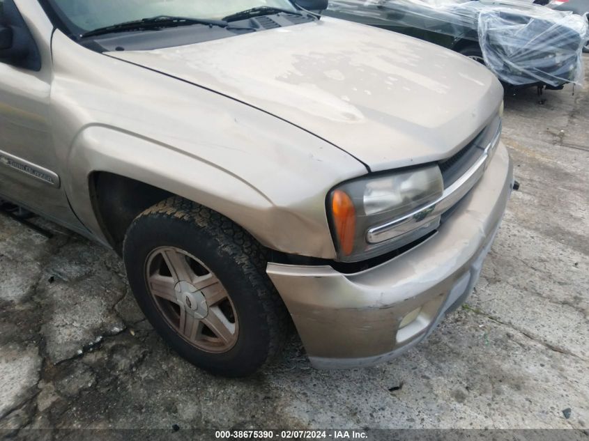 2002 Chevrolet Trailblazer Ltz VIN: 1GNDT13S322312274 Lot: 38675390