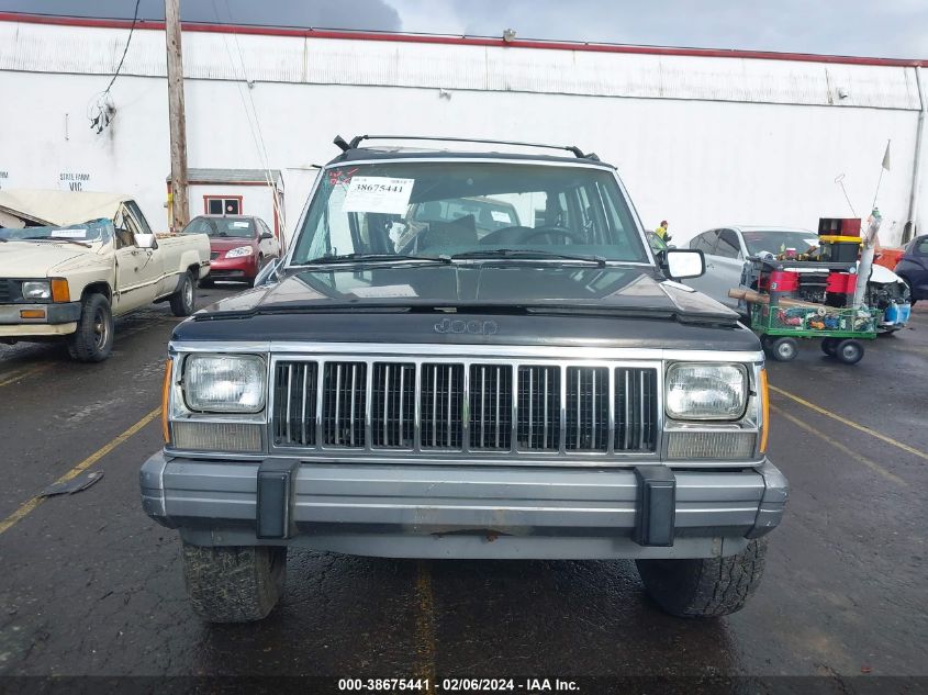 1991 Jeep Cherokee Laredo VIN: 1J4FJ58S7ML509284 Lot: 38675441