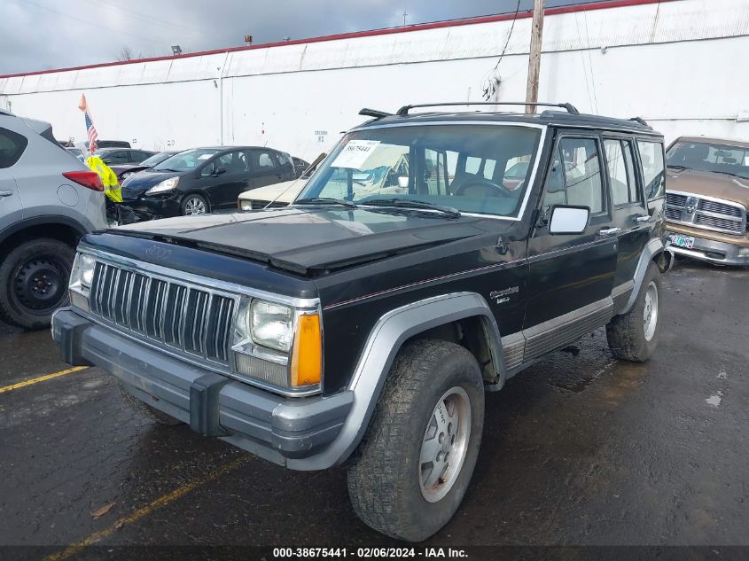 1991 Jeep Cherokee Laredo VIN: 1J4FJ58S7ML509284 Lot: 38675441