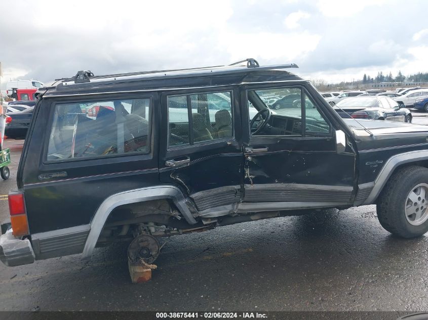 1991 Jeep Cherokee Laredo VIN: 1J4FJ58S7ML509284 Lot: 38675441