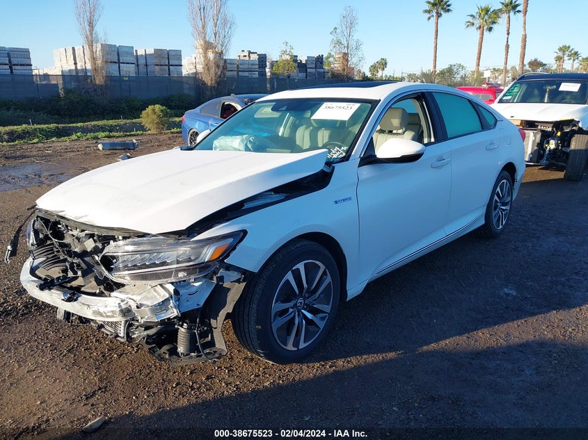 VIN 1HGCV3F55NA026454 2022 HONDA ACCORD HYBRID EXL