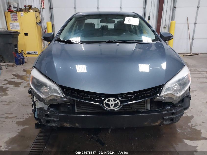 2014 Toyota Corolla S Plus VIN: 2T1BURHE7EC052904 Lot: 38675587