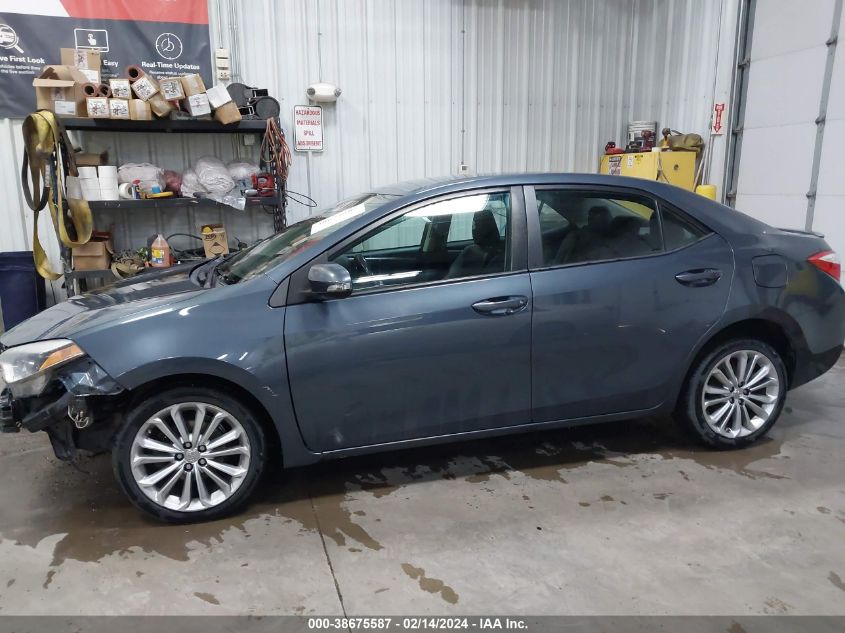 2014 Toyota Corolla S Plus VIN: 2T1BURHE7EC052904 Lot: 38675587