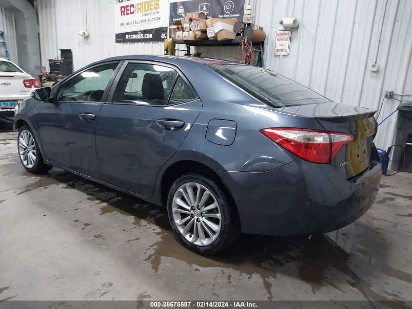 2014 Toyota Corolla S Plus VIN: 2T1BURHE7EC052904 Lot: 38675587