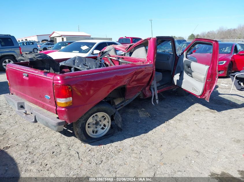 1996 Ford Ranger VIN: 1FTCR10A8TPB5887 Lot: 38675665