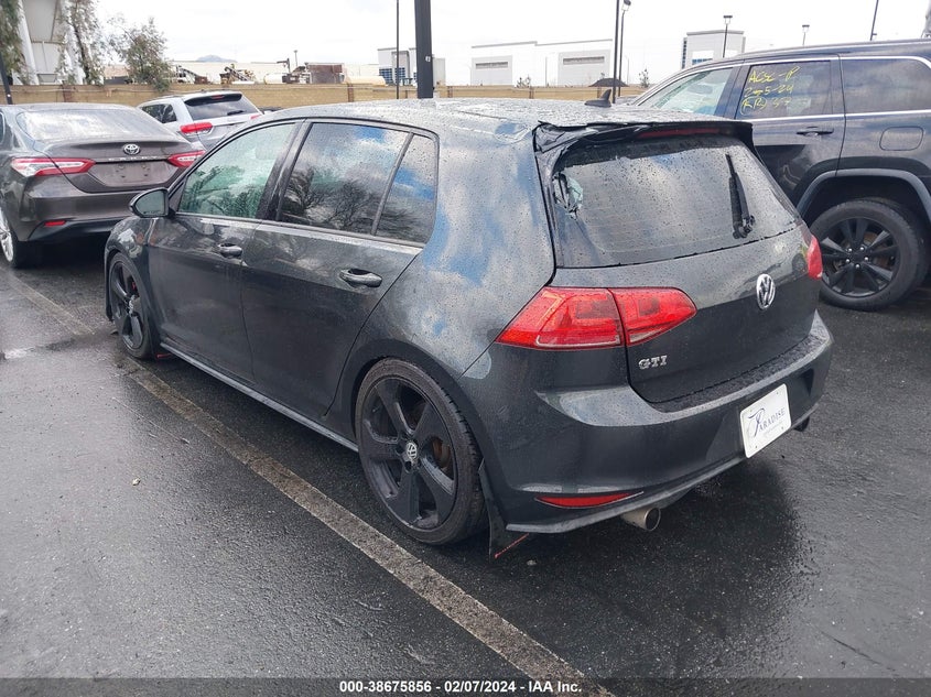 2016 VOLKSWAGEN GOLF GTI S 4-DOOR - 3VW5T7AU3GM048278