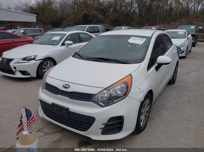 2016 KIA RIO LX - KNADM5A39G6686281