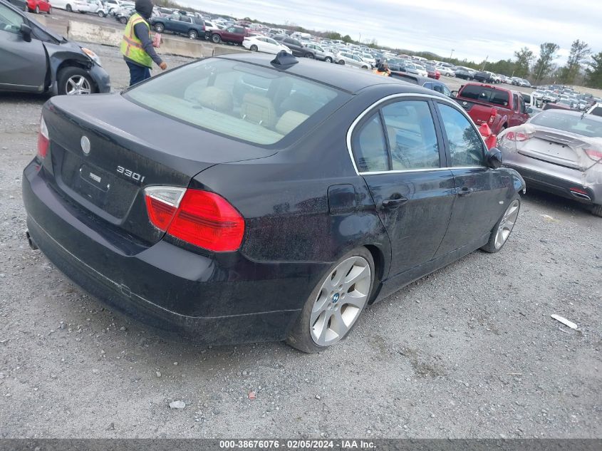 2006 BMW 330I VIN: WBAVB33526KR78292 Lot: 38676076