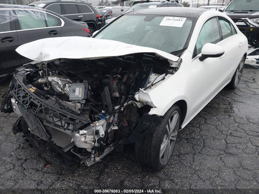 2021 Mercedes-Benz Cla 250 VIN: W1K5J4GB8MN199573 Lot: 38676083