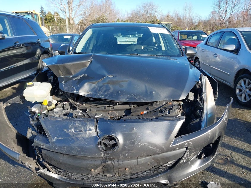 2013 MAZDA MAZDA3 I TOURING - JM1BL1LP5D1823893
