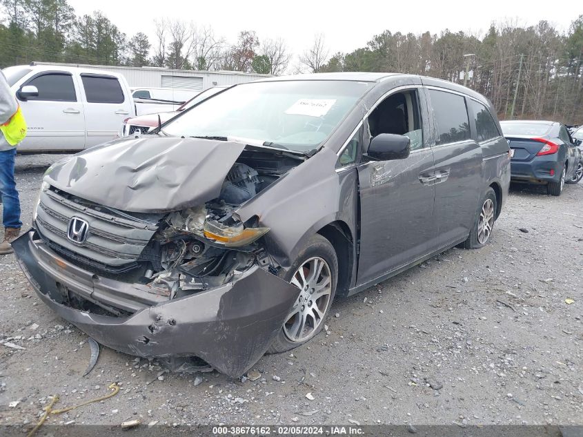 2011 Honda Odyssey Ex-L VIN: 5FNRL5H67BB034168 Lot: 38676162