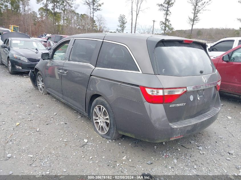 2011 Honda Odyssey Ex-L VIN: 5FNRL5H67BB034168 Lot: 38676162