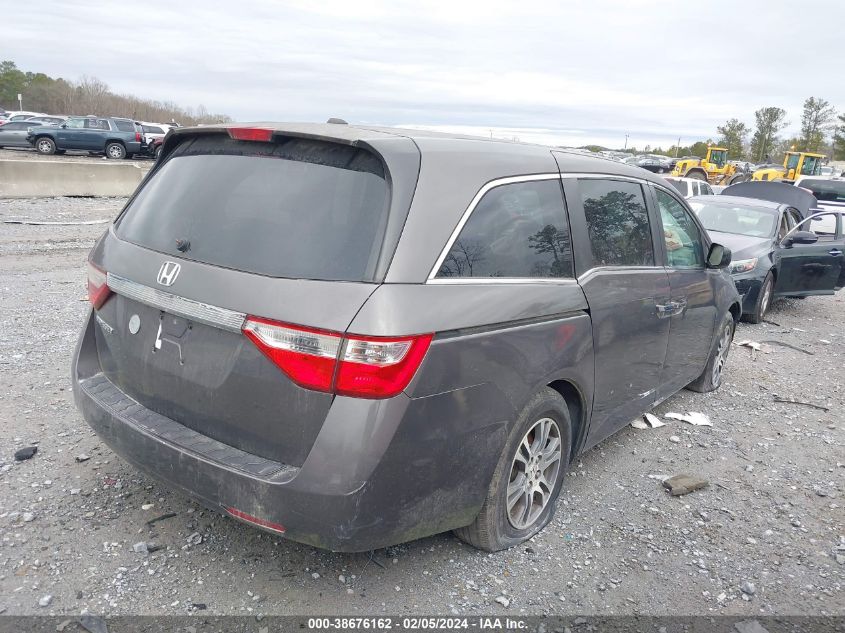 2011 Honda Odyssey Ex-L VIN: 5FNRL5H67BB034168 Lot: 38676162