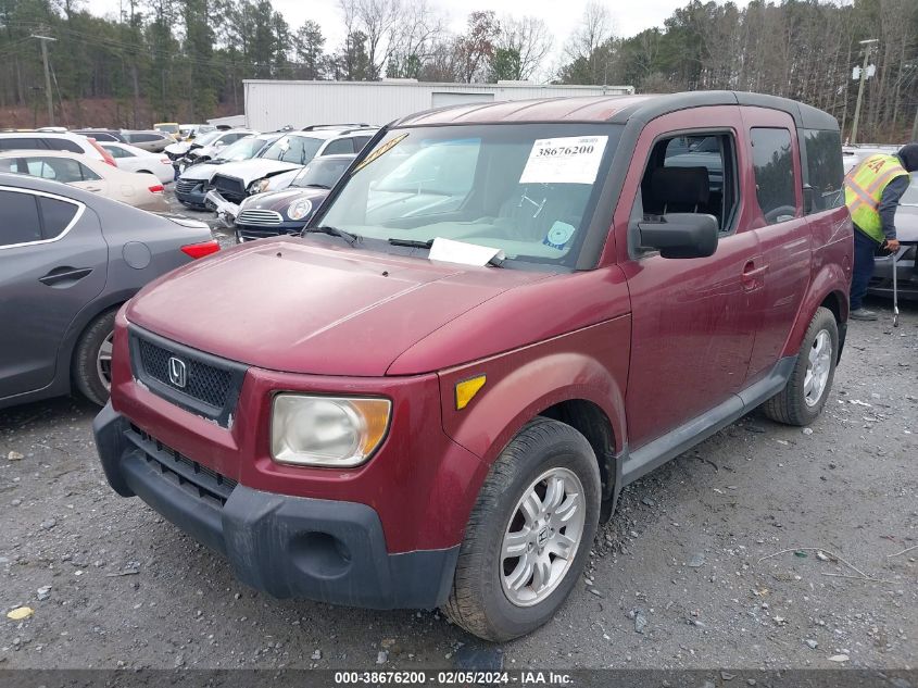 2006 Honda Element Ex-P VIN: 5J6YH18706L011505 Lot: 38676200